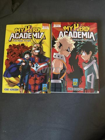 8 premiers tomes du manga My Hero Academia