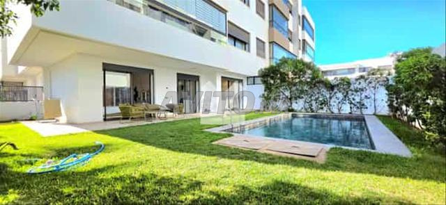 160257-Appt à louer à 11000DH à Almaz (Hay Hassani