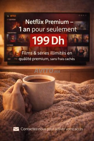 Abonnement Netflix Premium ✅🎬