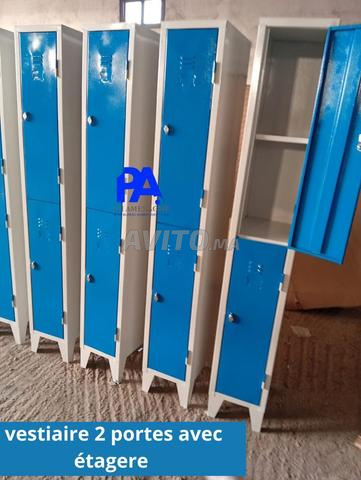 خزانة ملابس معدنية / خزانة / رفوف / سرير / مقعد