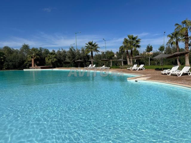 Appartement 3Ch avec Jardin et Piscine Rte de Casa