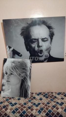 لوحات راقية لأيقونات جاك نيكلسون وبريجيت باردو