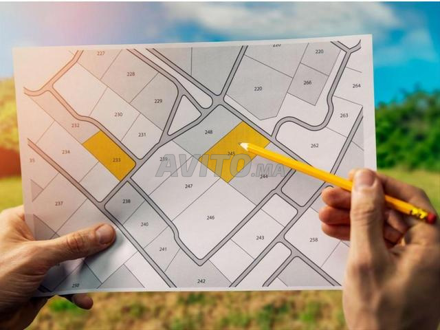 Lot terrain pour lotissement R2 Haj kaddour