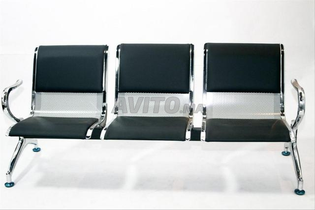 Banquette 3 places en simili cuir\siège d'accueil