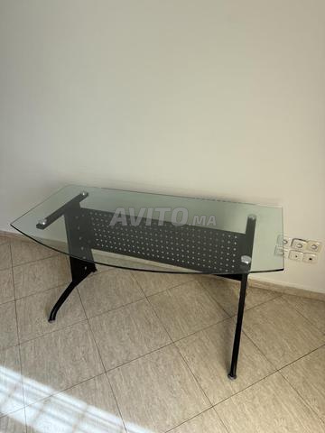 bureau pro en verre parfait etat