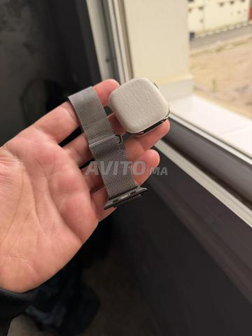 apple watch serie 10 46mm titane naturel - 2