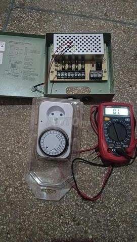Transformateur caméras Metrix, minuterie électrique