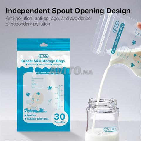 Sac de stockage de lait 30 pcs de 250 ml - 2