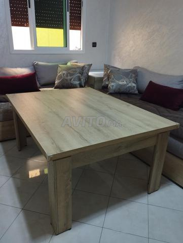 Table en bois MDF de qualité, table MDF type solide