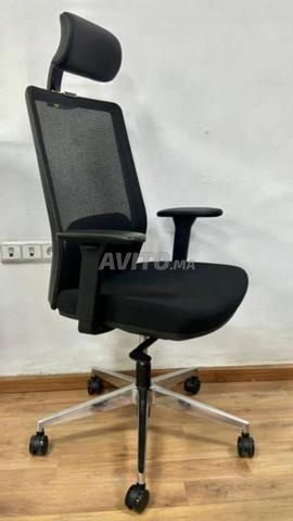 Chaise président en mesh/vestiaire/bureau - 2