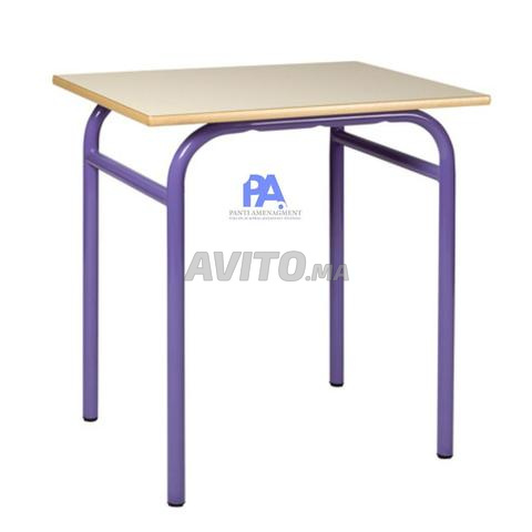 Table bureau scolaire/chaise/vestiaire