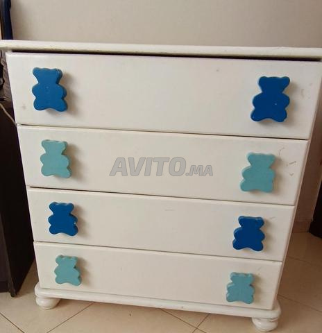 خزانة أدراج لتخزين أغراض الأطفال والرضع