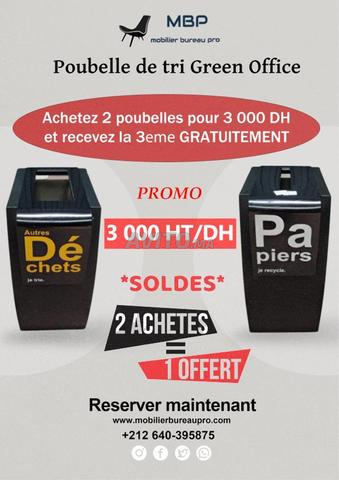 Poubelle de tri Green Office