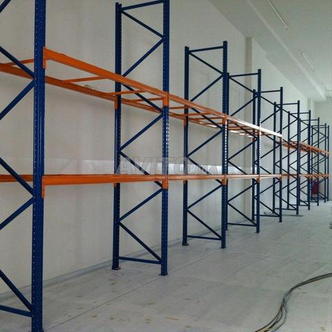 Rayonnage mi lourd au maroc poids lourd 3t stock