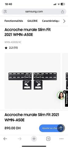 حامل جداري نحيف 2021 WMN-A50E