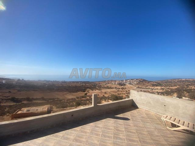 Maison avec une vue panoramique à Taghazout