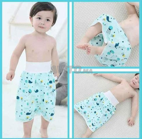 تنورة النوم لمنع البلل فيها طايات