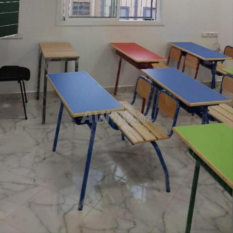 chaise écritoires / ISO table scolaire pupitre