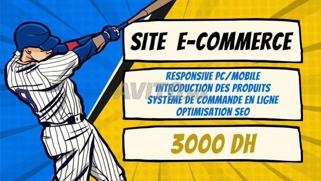 Développement de site web e-commerce