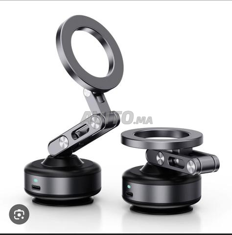 Support à ventouse magnétique en aluminium