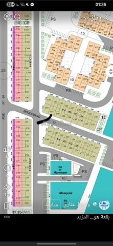 العمران سلوان بقعة 100 متر واجهتين قبلية شارع 12