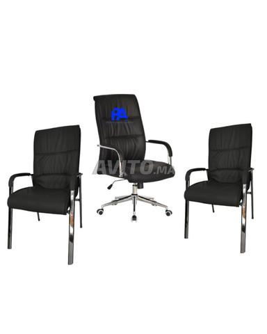 Pack fauteuil bureau/bureau/table/vestiaire