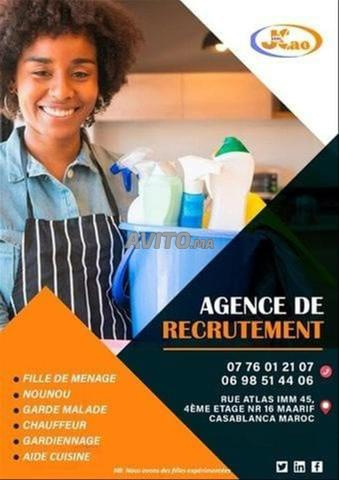 FEMME DE MENAGE NOUNOUS AIDE CUISINE DISPONIBLE