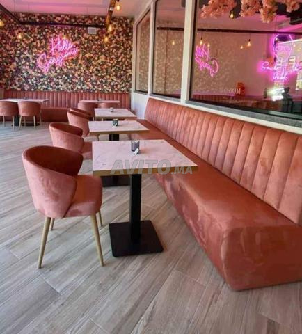 Chaises café restaurant moderne - 2