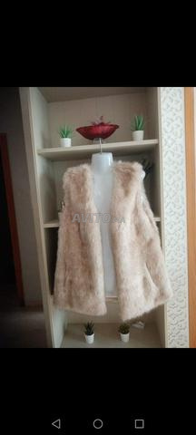 Gilet fourrure femme