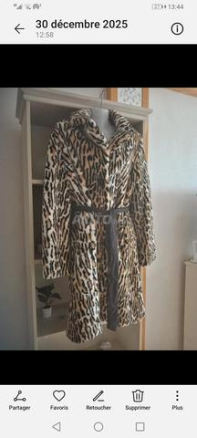 Manteau Léopard Femme