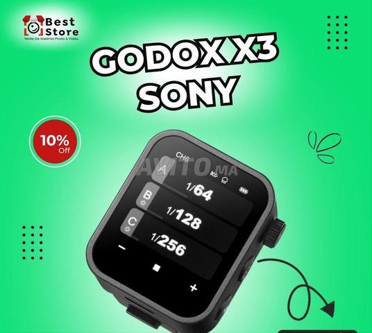 Déclencheur Flash Godox X3 Sony – Contrôle tactile