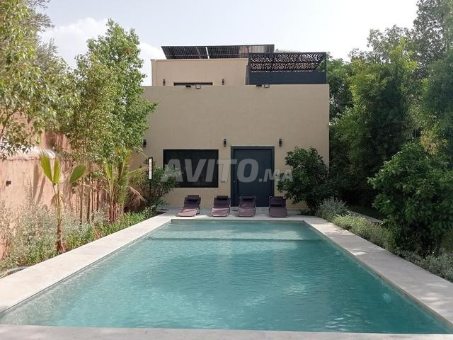 BELLE VILLA MARRAKECH-OURIKA PISCINE JACUZZI SAUNA