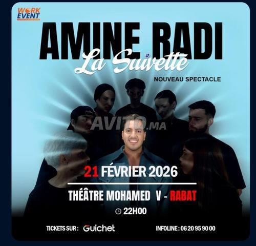Spectacle Amine Radi à Rabat