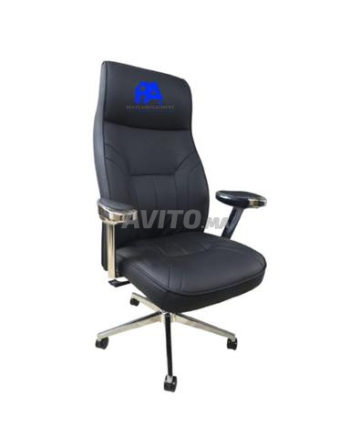 Fauteuil président en simili cuir DISPO en stock