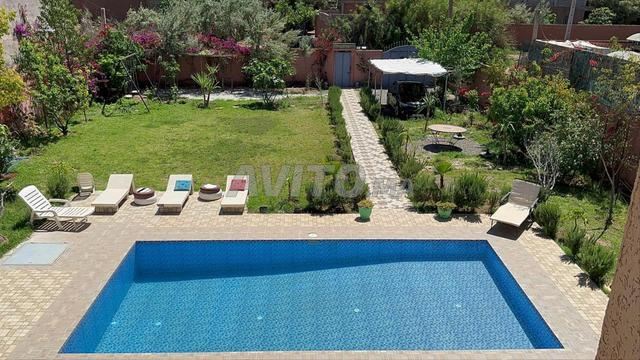 فيلا مفروشة - للإيجار طريق ورزازات