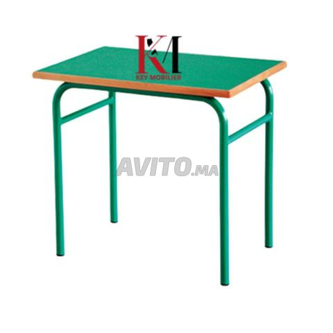 fabrication Table scolaire double place et chaise