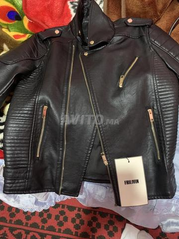 Veste cuir Redskins noire homme neuf - 2