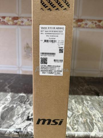 MSI vector 16/5070 ti/ 32 g ram/ 1to ssd r9 8940hx - 2