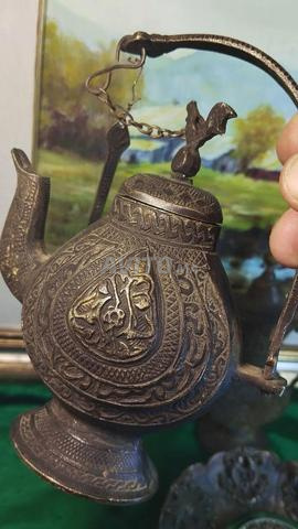 تحفة فنية قنديل زيتي برونزي