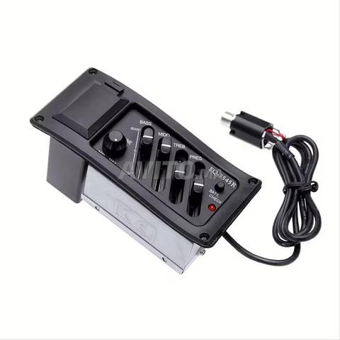 EQ-7545R Préampli Égaliseur 4 Bandes/Piezo Pickup