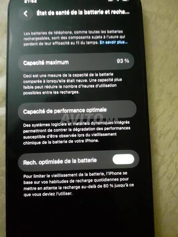 Avance DE telephone iPhone