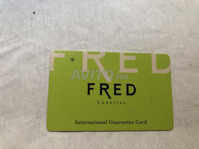 lunettes Fred