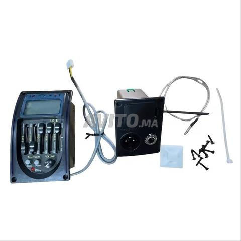 مضخم صوت LC-5 أزرق معادل 5 نطاقات وشاشة LCD