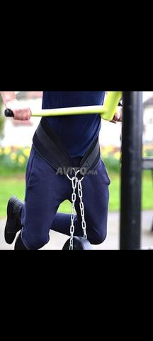 🔥 Ceinture Dips Pro U-Shaped et Chaîne Acier - 2