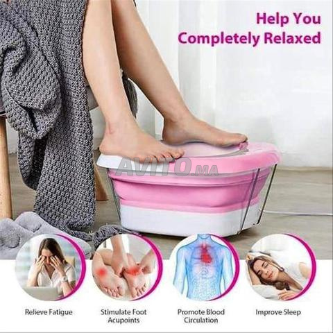 Spa pliable pour les pieds avec bulles chauffantes - 2