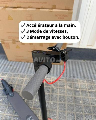 سكوتر كهربائي بسرعة 25 كم/ساعة بطارية 36 فولت - 2