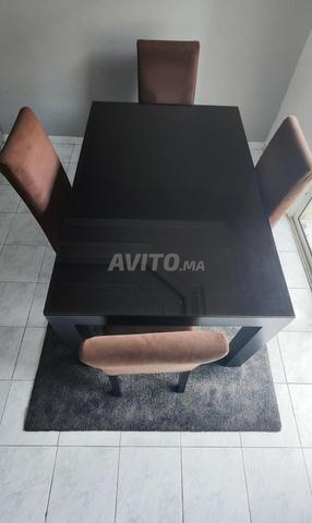 Salle à manger de haute qualité chaises velours