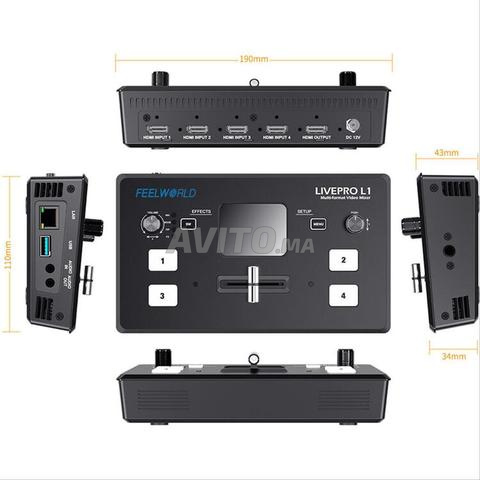 FEELWORLD LIVEPRO L1 – Mélangeur Vidéo Multicaméra - 2