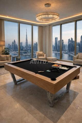 Table de billard British chêne