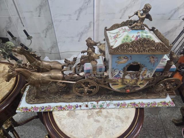 Carrosse royal vintage décoratif haut de gamme